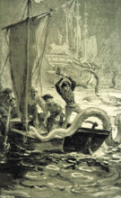 For the love of heaven cut the thing in twain!, 1898. Creator: Unknown.