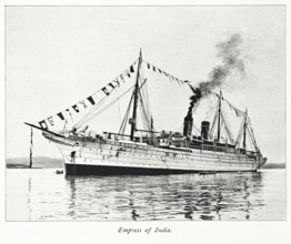 Empress of India, 1893.  Creator: Unknown.