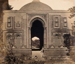 India: a tomb in Kootub near Delhi, c1858. Creator: Felice Beato.