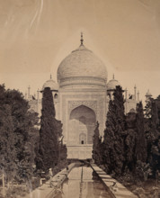 The Taj Mahal, Agra, India, c1858. Creator: Felice Beato.