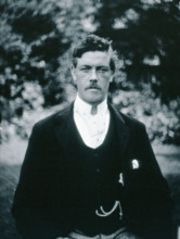 Gloucester smallpox epidemic, 1896: Edwin Davis, a smallpox patient, 1896. Creator: HCF of Gloucester.
