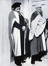 Charles Herbert Best and Sir Henry Hallett Dale. Creator: Unknown.