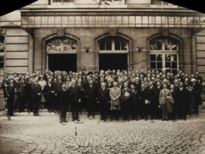 Annual reunion of neurologists at the Salpêtrière hospital, 1926, 1926. Creator: Unknown.