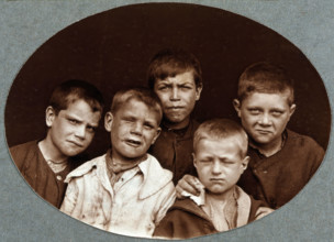 St Mary's Hospital, Plaistow: children from Plaistow, 1904. Creator: Unknown.