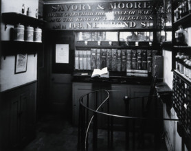 Savory & Moore Ltd: interior of the pharmacy;..., c1880s. Creator: Unknown.