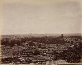 Canton, China: a panoramic view of the city, c1873. Creator: William Pryor Floyd.