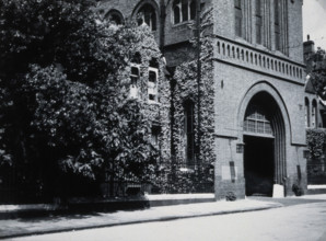 St Charles Hospital, London: the archway and the Medical Superintendent's house, c1930. Creator: Unknown.