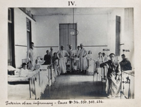 Seamen's Hospital for infectious diseases in Jurujuba, Rio de Janeiro; the interior ...,  1904/1911. Creator: Unknown.