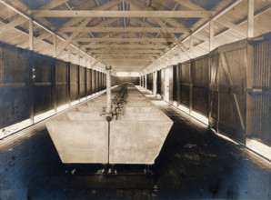 Colón, Panama: interior of the municipal wash house, 1910. Creator: Unknown.
