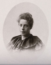 Mrs Isaac Roberts, née Dorothea Klumpke, Doctor ès Sciences from the University of Paris, first... Creator: Unknown.