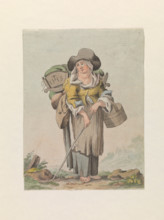 The wife of a blind man, late 18th century? Creator: Matthias Pfenninger.
