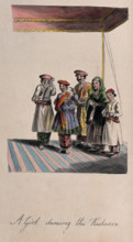 A Girl dancing the Kuharwa, 19th century.  Creator: Unknown.