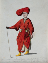 A Turkish guardsman. Creator: Unknown.