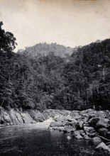 Sarawak: falls on the Baram River, c1900. Creator: Unknown.