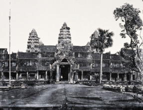 Nakhon Thom (Angkor Wat), Cambodia,  1981 (from a negative of 1866). Creator: John Thomson.