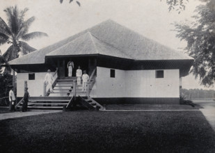 Sarawak: exterior view of the Baram Fort, c1900. Creator: Unknown.