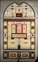 Grotteschi in the Vatican: mural decorative panels showing birds and figures, c1520s. Creator: Giovanni da Udine.