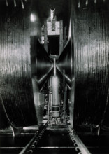 Electro-magnet devised by Aimé Auguste Cotton, in the Académie des Sciences, Paris, c1920s. Creator: Unknown.