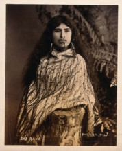 New Zealand: a Maori woman, c1880s. Creator: Elizabeth Pulman.