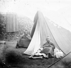 Peking, Pechili province, China: a Mongol tent, 1871. Creator: John Thomson.