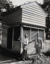 Mark Boyd and one unidentified man, c1940s. Creator: Unknown.