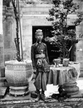 Prince Chulalongkorn of Siam (Thailand), 1865. Creator: John Thomson.