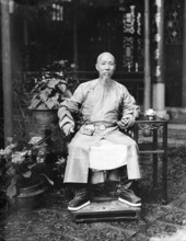 Ruilin, the governor of Guangdong and Guangxi, Qing China, 1869-1871. Creator: John Thomson.