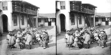 Peking, Pechili province, China: a mission school, 1869. Creator: John Thomson.