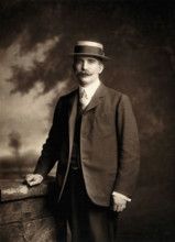 Henry Solomon Wellcome, late 19th-early 20th century.  Creator: Lafayette.
