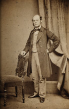 David Thomas Ansted, c1850s. Creator: Maull & Polyblank.
