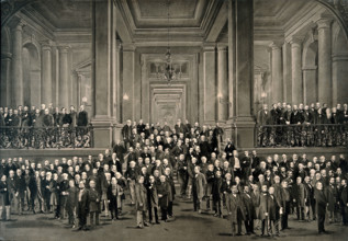 Leaders in medicine and surgery, 19th century. Creator: Unknown.