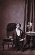 A midget, General Mite, 19th century, c1890. Creator: Unknown.