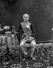 King Mongkut (King Rama IV) of Siam (Thailand), 1865. Creator: John Thomson.