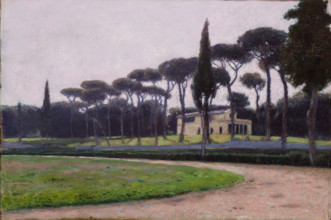 Villa Borghese in Rome, c1900. Creator: Aleksander Gierymski.
