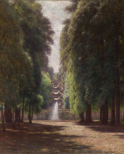 Villa Torlonia in Frascati, 1895. Creator: Aleksander Gierymski.