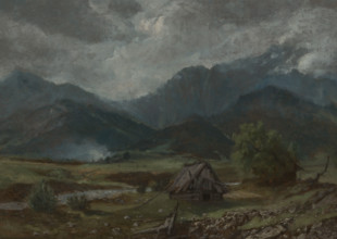 Mount Giewont, 1870. Creator: Aleksander Kotsis.