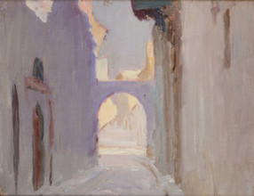 Tunis (A Street), 1909. Creator: Jan Ciaglinski.