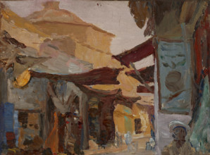 Smyrna (Bazaar), 1910. Creator: Jan Ciaglinski.