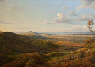 Landscape, 19th century. Creator: Georg Heinrich Crola.