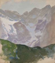 Mountain Landscape, 1896. Creator: Antoni Piotrowski.