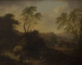 Landscape, 2nd half of 17th century. Creator: Follower of Federico Moucheron.