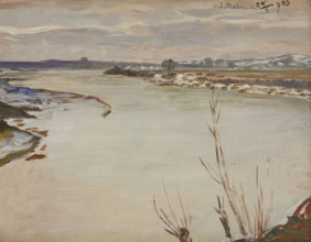 Spring Thaw, 1905. Creator: Jacek Malczewski.