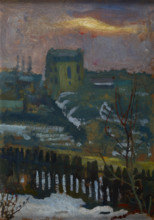 House in Winter, 1901. Creator: Jan Stanislawski.