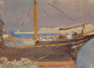 Malta (A Ship), 1910. Creator: Jan Ciaglinski.