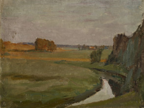 Evening, 1910. Creator: Jan Ciaglinski.