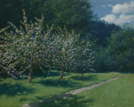 Apple-Trees in Bloom, 1899. Creator: Stanislaw Witkiewicz.