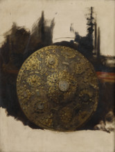 Study of an Oriental Shield, 1879. Creator: Stanislaus von Chlebowski.