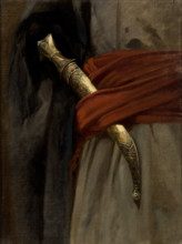 Study of a Khanjar, before 1874. Creator: Stanislaus von Chlebowski.