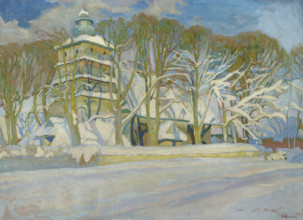 Church in Poronin, between 1906-1910. Creator: Stanislaus Kamocki.