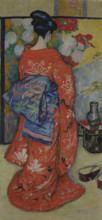 Japanese Woman, 1908. Creator: Jozef Pankiewicz.